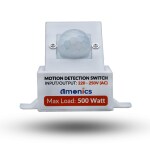 Amonics Smart Tubelight Motion Sensor Switch for Parking, Balcony & Common areas | Power Saving | Night Mode Enabled | Max Load: upto 500W