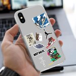Emble Label Air Jordan Soft Silicone Case For IPhone XS Max ( TPU | Soft , IPhone XS Max | Multicolor )