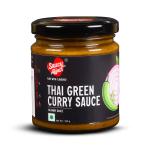 Saucy Affair Thai Green Curry Sauce - 180g | Authentic Thai Cuisine Spicy & Tangy Sauce | Farm Fresh Natural Ingredients | Ready to Eat Multipurpose Dips, Sauces and Spreads (Pack of 1)