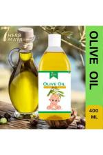 7Herbmaya Jaitun Tail (Olive oil)- Moisturizes Skin, Baby Massage Oil, Keeps Baby Healthy (400 ml)