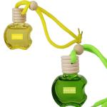 Airance Car Air Freshener- 9 ml (Pack of 2, Green Apple, Lemon)