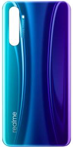 FRIENDZZWORLD Pearl Blue Glass Back Panel For Realme Xt