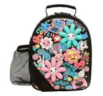 Smiggle Polyester Adjustable Hardtop Curve Lunch Box With Strap 3 to 5 Y