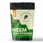 Aromatique Natural Neem Leaves Powder for Silky Hair and Pimple Free Clear Skin, 200g