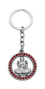 Fine Blessings Maa Saraswati Metal Keychain