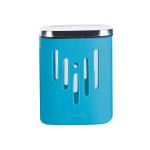 GLASAFE Store 'O' Grip Borosilicate Glass Container with Protective Silicone Sleeve (Tranquil Teal) 900ml