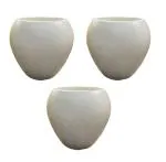 AgriFix Plastic Gamla 5 inch Flower Plant Pots Indoor & Outdoor Gardening Plants Pot (Planter-05)