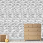 Kayra Decor 3D Wall Panel PVC Floral Design , White,19.7 x 19.7, (Pack of 20) Covers 53.9 Sq Feet.