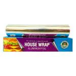 SKYRICK Aluminium Foil for Kitchen, Food Packing, Cooking, Baking - 72 M Net, Width 30 cm,11 Microns in Thickness, Keeps Food Warm, Fresh, Hygienic (72 m (Pack of 1))