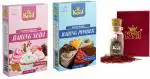 Mr.Kool Baking Soda 100gm, Baking Powder 100gm and Saffron Cork 1gm.Pack Of 3