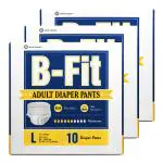 B-FIT Adult Diapers Pant Style - Large Size - Pack of 3