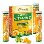 Ayurveda Organics Vitamin C - Zinc - 60 Tablets (Pack of 3)