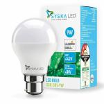Syska B22 White LED Bulb 9W Pack of 3