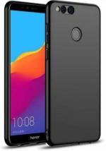 XOVO Back Cover for Honor 7X (Black, Dual Protection, Silicon, Pack of 1)