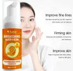 KURAIY 100% Foam Mousse Deep Exfoliation All Skin Types Smooth Moisturizing Unclog Pores Facial Skincare Cleanser Face Wash