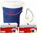 Shalimar Premium OXO - Biodegradable Garbage Bags 30 X 37 Inches (Extra Large) 60 Bags (4 rolls) Dustbin Bag/Trash Bag - White Color