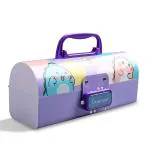Crackles Kids Pen And Pencil Box - Suitcase Style Multi Layer Password Lock Pencil Case Box Kids, Case For Kids