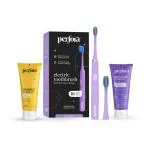 Perfora Electric Toothbrush 002 & Awake Unwind Toothpaste | Sonic & Automatic Smart Power Toothbrush For Dental Hygiene | Vitamin Enriched Toothpaste For Complete Oral Care | Set of 3 | Lilac Lavender