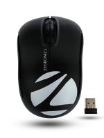 ZEBRONICS zeb-dash Wireless Optical Mouse (2.4GHz Wireless, Black)