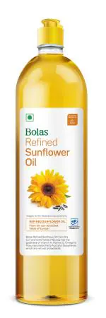 Bolas 1 Ltr Refined Sunflower Oil (Bottle)