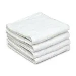 Akin Premium Cotton White Face Towel | 500 GSM | (Face Towel-30 cm x 30 cm) (Pack of 6)