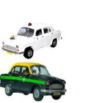 VINHI Combo of Toys Ambassador VIP Taxi and VIP Ambassador Toy Car, Multicolored Pack of 2