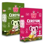 HUNGRY KOALA Cereal Made With Natural Ingridients Sprouted Moong Dates Ragi & Banana For Kids To Grow Healthy No Preservative Or Additives Or Maida 400 Grams Pack Of 2