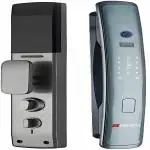 GOLENS X21 Premium Smart Lock Digital Door Lock Fingerprint, RFID Card, PIN, Manual Key Smart Door Lock ()