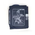 Sahyog Wellness Single Tube Long XXL Size Blood Pressure Monitor Machine Cuff (22-42 cm) - Compatible with Omron (Dark Blue)