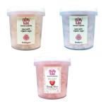 Fluffy Tubs Cotton Candy/Candy Floss Red Velvet (2), Blueberry(2), Bubblegum(2) Flavour 30gms x 6