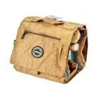 VIAGGI Toiletry Organizer - Beach Brown.