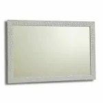 ARYAANSH Modern Wall Mount Polyresin Frame Mirror For Home, Office, Washroom, Bedroom, Wash Basin and Home Décor_Grey