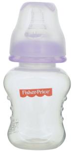 Fisher-Price Ultra Care Wide Neck Baby Feeding Bottle, 150ml, Blue