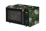 The Furnishing Tree Microwave Oven Cover for Haier 20 L Convection HIL2001CSPH Petals Pattern Green