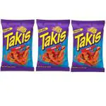 Generic Fb Takis Wild Flavored Tortilla Chips, 56 Gm (Pack Of 3)