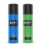 Envy (Dark & Force) Long Lasting Fragrance Perfume Deodorant Spray (Each, 120ml) Combo of 2 Items