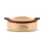 Milton New Marvel 1500 Inner Steel Casserole, 1240 ml, Brown | BPA Free | Food Grade | Easy to Carry | Easy to Store | Ideal For Chapatti | Roti | Curd Maker