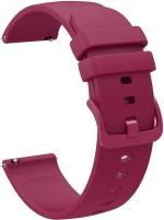 CASEKOO Silicone Smart Watch Strap for ColorFit Pulse, Pro 2 and Beat (Maroon) - 19 mm