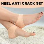 CONSONANTIAM Heel Socks Anti Crack Silicon Gel Heel Set || Foot Protector Moisturizing Socks for Foot Care (1PAIR)