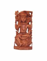 Breeze Handicrafts Pure Sandalwood Lord Shiva Statue Height 4 Inch Pack of 1
