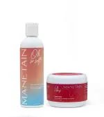 Manetain Moisturising Shampoo, 237 Ml And Conditioner, 200 Mg For Curly And Wavy Hair (Combo Of 2)
