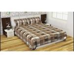 Dremik Brown Viscose Bedsheet