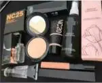 KA CAYLA Beauzy makeup kit Foundation, Compact, Fixer, Concealer Strick, VitaminC Serum (Pack of 6)