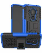 A ACCESSORIES KART Motorola G7 Power Blue Polycarbonate Back Cover