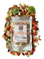 Kashmir Harvest Hub Pure Kashmiri Dry Fruit Mix - 400g | 100% Natural | Authentic | Tasty | Organic (Pack of 1)