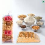 TGB Fresh Multigrain Bread 400gm, Freshly Baked Healthy Soft and Spongy, Perfect for Breakfast and Lunch, Pack of 4