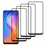 Kite Digital Tecno Spark 5 Pro [Black] Tempered Glass Screen Protector with Edge to Edge Coverage and Easy Installation Kit (Pack of 4)