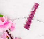 Gleevia Acrylic Multicolor 24 Tips Pre-Designed Reusable Fake Nails With Glue, Pusher And Filer - Presson37