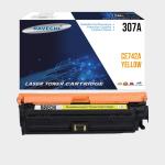 Ravechi Rch-307A-Y Yellow Toner Cartridge For Hp Color Laserjet Cp5225, Cp5225N, Cp5225Dn Printer