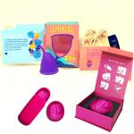 Lemme Be Z Menstrual Cup And Z Menstrual Disc | Medium Size With Pouch | Ultra Soft And Rash Free | 100% Medical Grade Silicone | No Leakage, Protection for Up to 6-8 Hours, FDA Approved (Medium)